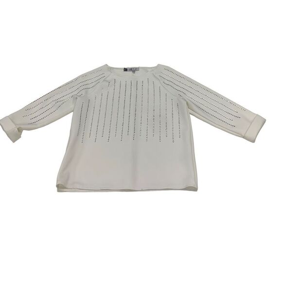 Vintage JLO Rhinestone bling embellished Blouse - Picture 1 of 8